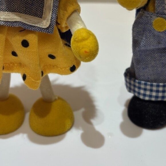 Vintage Nici Ducks Miniature Figurines Family Ducks going to school Paws & Head - Picture 7 of 7